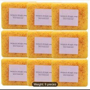 9-Pack Turmeric & Kojic Brightening Soap Bars